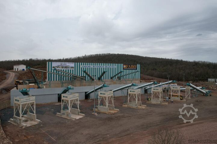 Brechanlage FABO crushing equipment 400 Ton/Hour Capacity