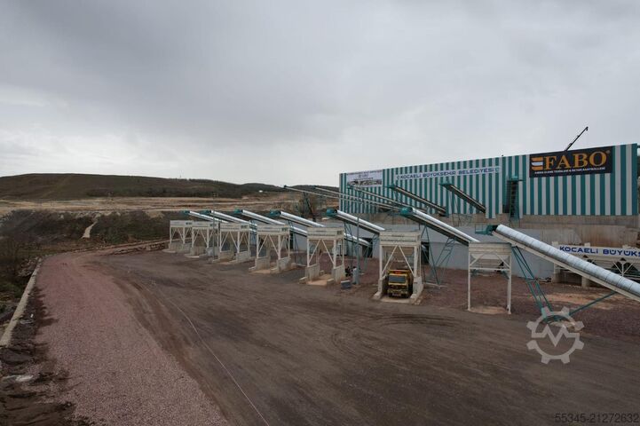 Brechanlage FABO crushing equipment 400 Ton/Hour Capacity