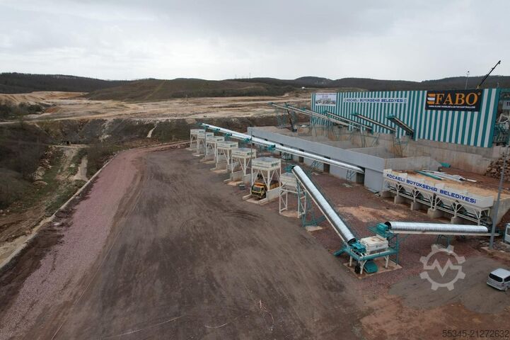 Brechanlage FABO crushing equipment 400 Ton/Hour Capacity