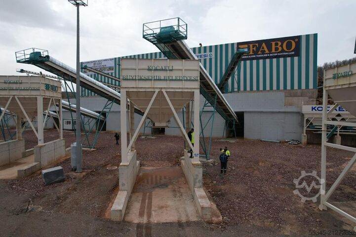 Brechanlage FABO crushing equipment 400 Ton/Hour Capacity