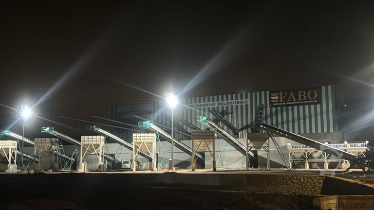 Brechanlage FABO crushing equipment 400 Ton/Hour Capacity