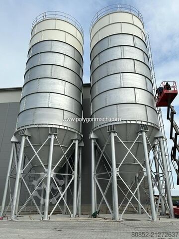 Betonmaschine Polygonmach 500Tons capacity cement silo bolted type