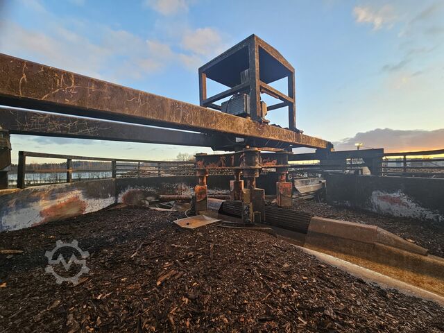 Log yard machinery Nordautomation Log turner