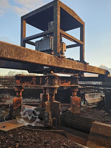 Log yard machinery Nordautomation Log turner