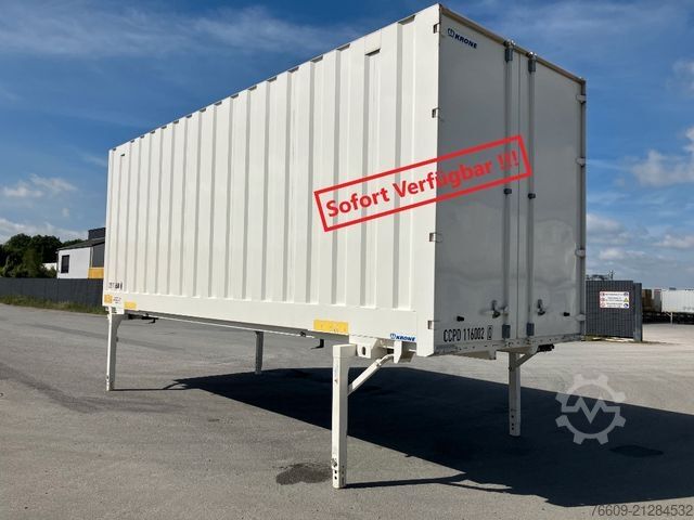 Swap body trailer KRONE Wechselbrücke Koffer