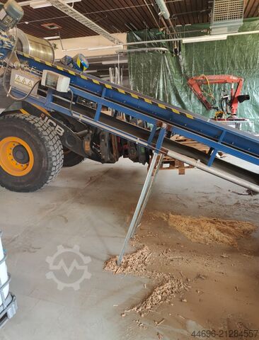 Holzschredder – Paletten-Zerkleinerungslinie ROBUST P150 Twin - pallet crushing line