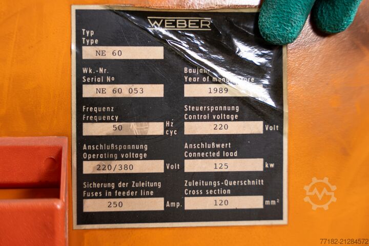 Extrusion Weber NE 60