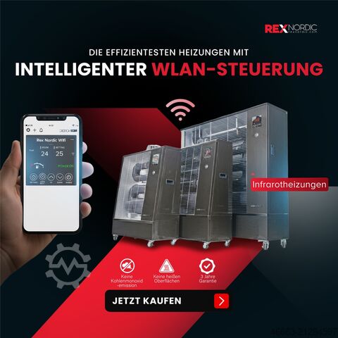 Infrarot- Hallenheizung Heizstrahler Airrex Ah-800i