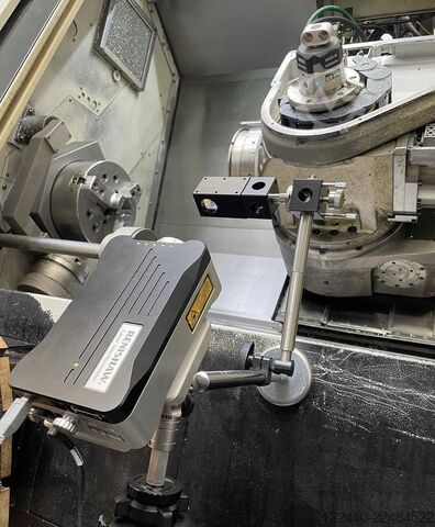 Laser interferometer system for machine calibration + rotary axis calibration Renishaw XL80 Laserinterferometer + Rotary Axis calibrator