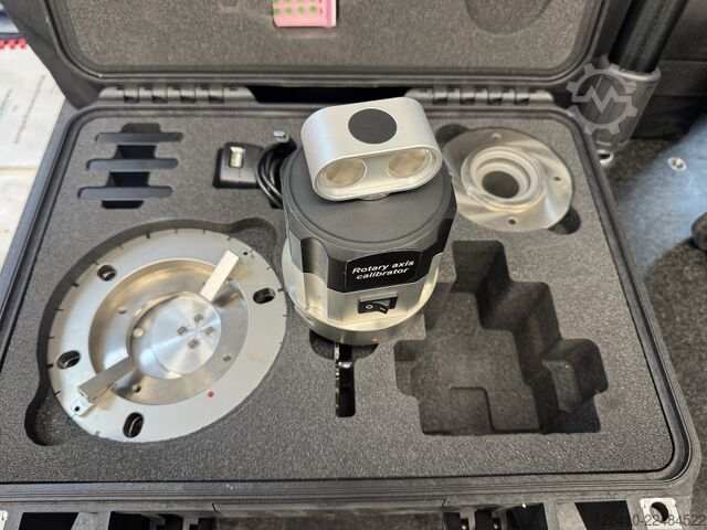 Laser interferometer system for machine calibration + rotary axis calibration Renishaw XL80 Laserinterferometer + Rotary Axis calibrator