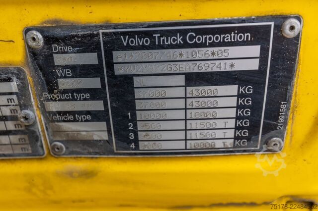 Mixer VOLVO FM 370 - LIEBHERR 10m3
