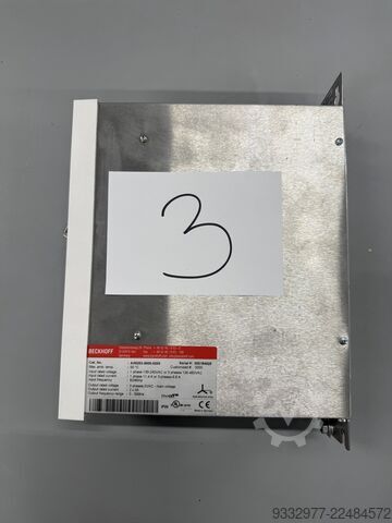 Control unit Beckhoff IPC + HMI + EtherCAT + Servo