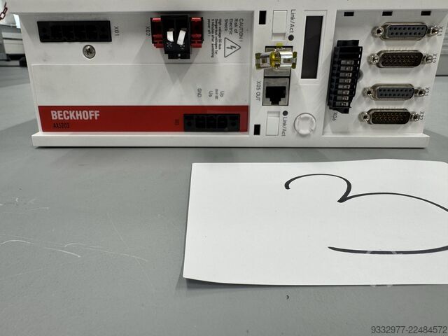 Control unit Beckhoff IPC + HMI + EtherCAT + Servo