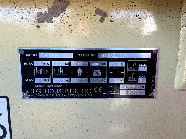 Placeholder JLG 4069LE