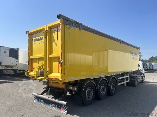 Tipper semitrailer KEMPF SKM 39 ALU-KASTENMULDE 55M³ ROLLPLANE MEHRERE EINHEITEN UND FARBEN VERFüGBAR