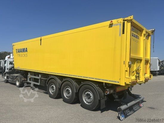 Tipper semitrailer KEMPF SKM 39 ALU-KASTENMULDE 55M³ ROLLPLANE MEHRERE EINHEITEN UND FARBEN VERFüGBAR