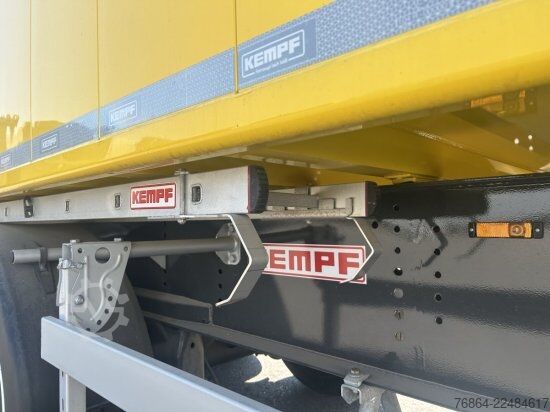 Tipper semitrailer KEMPF SKM 39 ALU-KASTENMULDE 55M³ ROLLPLANE MEHRERE EINHEITEN UND FARBEN VERFüGBAR