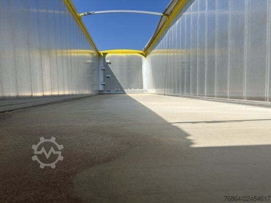 Tipper semitrailer KEMPF SKM 39 ALU-KASTENMULDE 55M³ ROLLPLANE MEHRERE EINHEITEN UND FARBEN VERFüGBAR