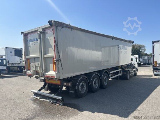 Tipper semitrailer KEMPF SKM 39 ALU-KASTENMULDE 55M³ ROLLPLANE  MEHRERE EINHEITEN VERFüGBAR