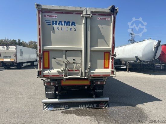 Tipper semitrailer KEMPF SKM 39 ALU-KASTENMULDE 55M³ ROLLPLANE  MEHRERE EINHEITEN VERFüGBAR