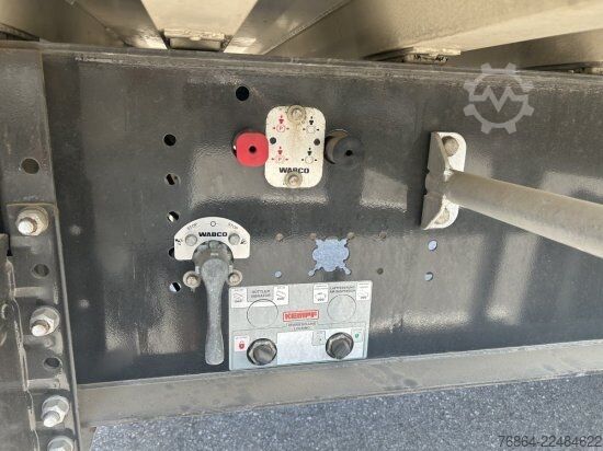 Tipper semitrailer KEMPF SKM 39 ALU-KASTENMULDE 55M³ ROLLPLANE  MEHRERE EINHEITEN VERFüGBAR