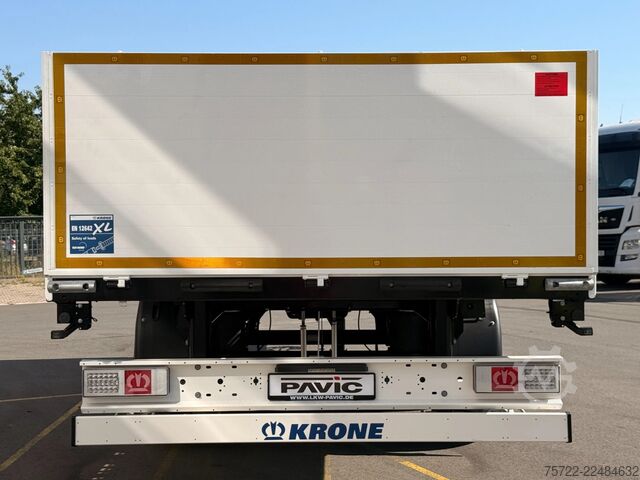Loading platform Krone 2-Achs Tandem Baustoff Anhänger