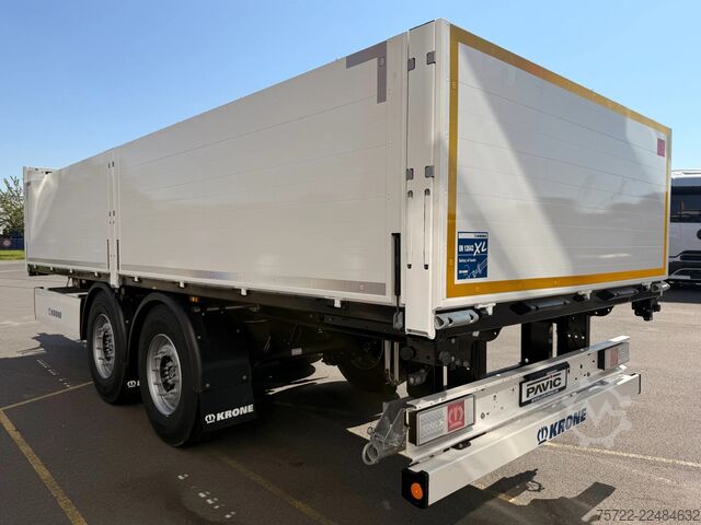 Loading platform Krone 2-Achs Tandem Baustoff Anhänger