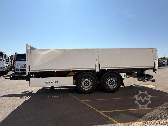 Loading platform Krone 2-Achs Tandem Baustoff Anhänger