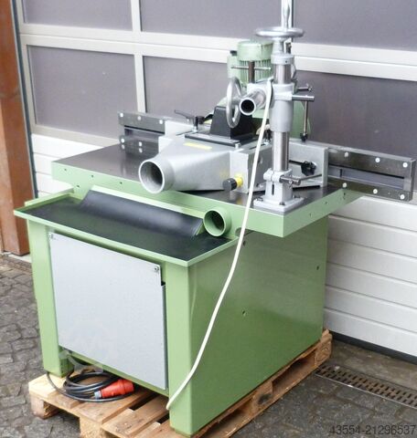 Swivel milling machine swivel spindle milling machine milling machine MARTIN mit Lieferung nach D und EU Typ T25 + Vorschub + AIGNER Anschlag