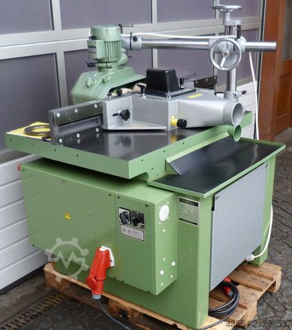 Swivel milling machine swivel spindle milling machine milling machine MARTIN mit Lieferung nach D und EU Typ T25 + Vorschub + AIGNER Anschlag