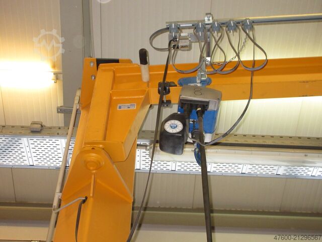 Kranarm Abus LSX Kran Drehkran Hallenkran 500KG Abus Kettenzug L 4m NL 500Kg H 4,4m