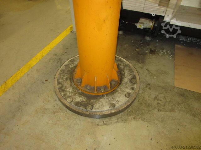 Saeulenschwenkkran Schwenkkran Kettenzug Abus VS Kran Drehkran Hallenkran 500KG Abus Kettenzug L 4,5m NL 500Kg H 3,8m