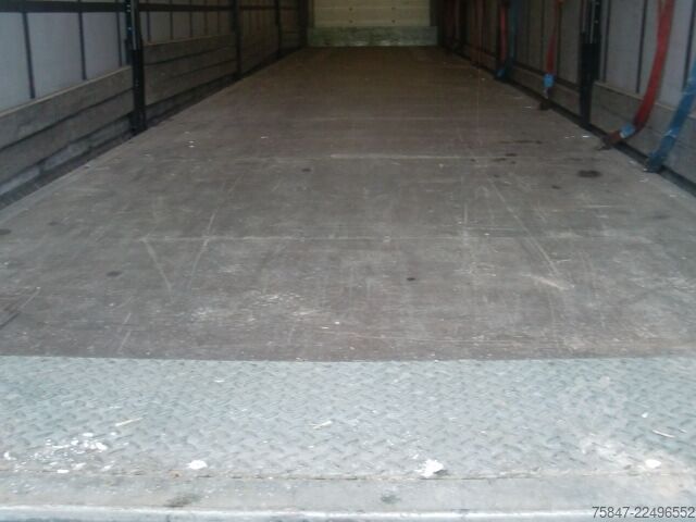 Open semitrailer with tarp Schmitz Cargobull SCS 24/L-13.62 EB Liftachse
