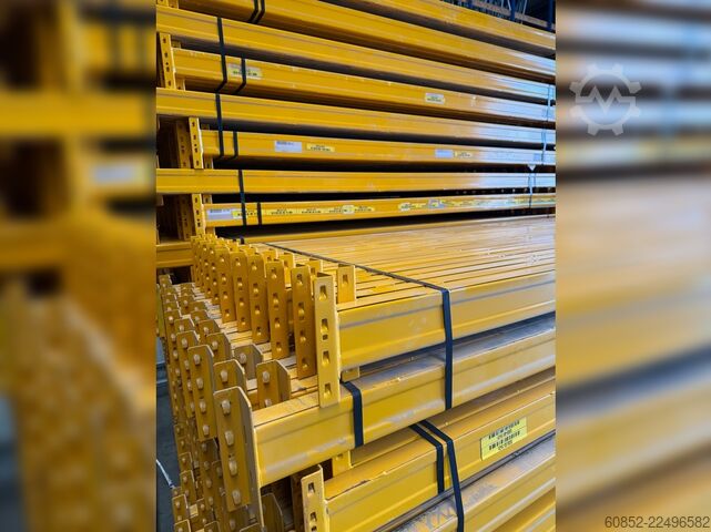 High-bay warehouse Pallet racking ca. 100,8 lfm Jungheinrich Esmena Höhe : 400 cm , 2100 kg Fachlast