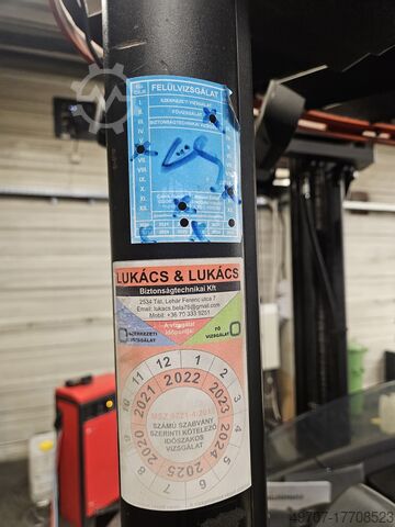 Reach truck forklift 1,6t   6,3m lift BT RRE160 1,6t   6300mm