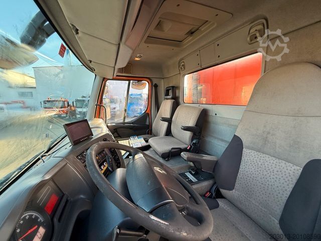 LKW mit Pritsche (offen) RENAULT Premium Lander Pritsche mit Kran FASSI