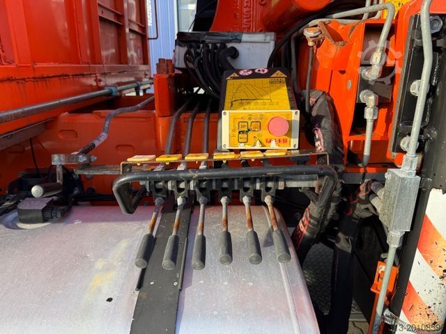 LKW mit Pritsche (offen) RENAULT Premium Lander Pritsche mit Kran FASSI