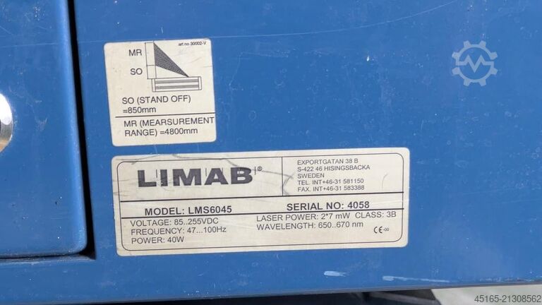 LIMAB LIMAB length scanner LMS6045DSP