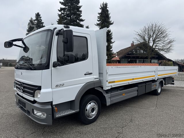 Atego 822 L flatbed 7.18 m, air conditioning, trailer hitch Mercedes-Benz Atego 822 L Pritsche 7,18m, Klima, AHK