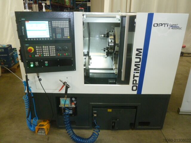 CNC-Drehmaschine Optimum S400 HSC CNC
