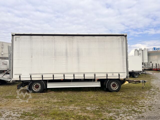 Open trailer with tarp Fliegl ZPS180  2 Achs Jumbo- Planen, Mega, durchladbar