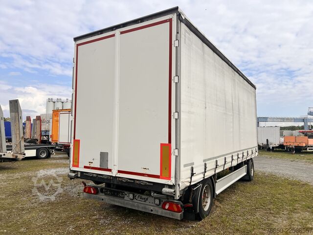 Open trailer with tarp Fliegl ZPS180  2 Achs Jumbo- Planen, Mega, durchladbar