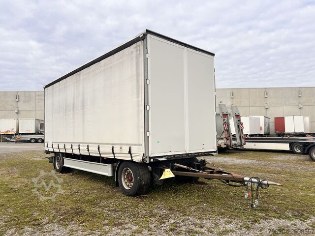 Open trailer with tarp Fliegl ZPS180  2 Achs Jumbo- Planen, Mega, durchladbar