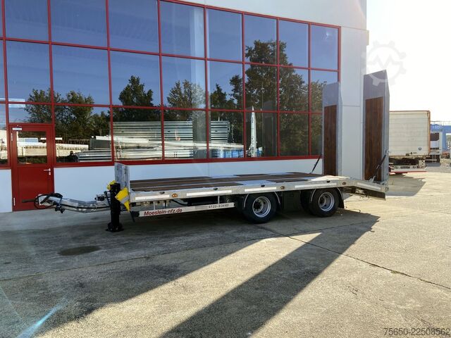 Low loader trailer Möslein TT21- 7,2  21 t Tandemtieflader, Luftgefedert, NEU