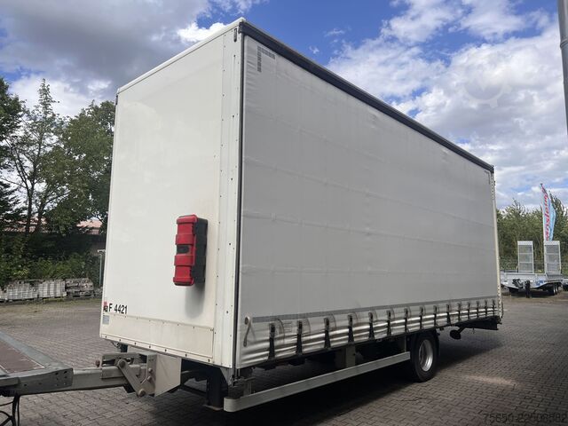 Open trailer with tarp Ackermann Z-KA-F10.5/7,5  1 Achs Planenanhänger 10,5 t GG