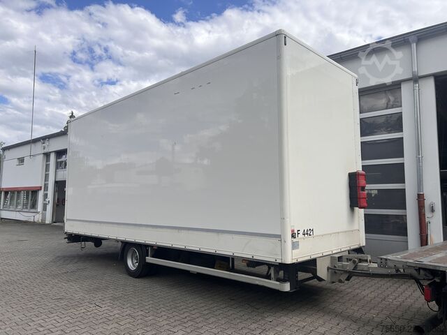 Open trailer with tarp Ackermann Z-KA-F10.5/7,5  1 Achs Planenanhänger 10,5 t GG