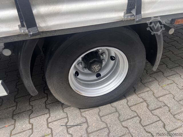 Open trailer with tarp Ackermann Z-KA-F10.5/7,5  1 Achs Planenanhänger 10,5 t GG