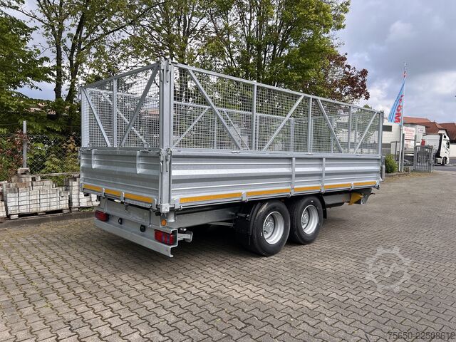 Tipper trailer Möslein TTD 14  5,70 m  14 t Tandem- Kipper Tieflader 5,70 m lang, Breite Reifen-- Neufahrzeug --