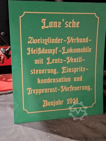 Vintage tractor Lanz Zweizylinder- Verbund-Heißdampf-Lokomobil
