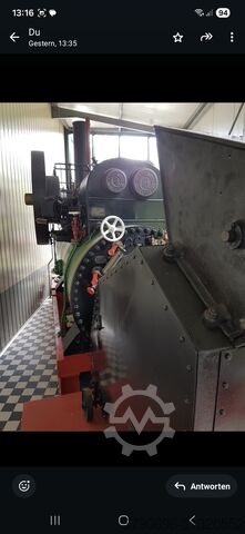 Vintage tractor Lanz Zweizylinder- Verbund-Heißdampf-Lokomobil